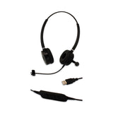 Spracht HS-WD-USB-2 Binaural Over The Head Headset, Black (SPTHSWDUSB2) Each