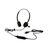 Spracht HS-WD-USB-2 Binaural Over The Head Headset, Black (SPTHSWDUSB2) Each