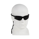KleenGuard™ V30 Nemesis Safety Glasses, Black Frame, Smoke Anti-Fog Lens (KCC22475) Each