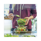 World Centric® PLA Rectangular Deli Container Lids, 4.8 x 5.9 x 0.3, Clear, Plastic, 900/Carton (WORRDLCS8) Case of 900