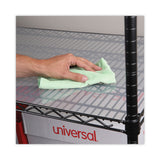 Alera® Shelf Liners For Wire Shelving, Clear Plastic, 48w x 18d, 4/Pack (ALESW59SL4818) Pack of 4