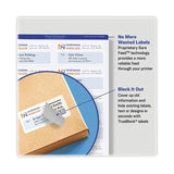 Avery® Shipping Labels with TrueBlock Technology, Laser Printers, 2.5 x 4, White, 8/Sheet, 25 Sheets/Pack (AVE5816) Pack of 200