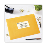 Avery® Shipping Labels with TrueBlock Technology, Laser Printers, 2.5 x 4, White, 8/Sheet, 25 Sheets/Pack (AVE5816) Pack of 200