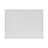 Universal® Melamine Dry Erase Board with Aluminum Frame, 48 x 36, White Surface, Anodized Aluminum Frame (UNV43624) Each