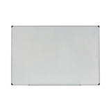 Universal® Modern Melamine Dry Erase Board with Aluminum Frame, 72 x 48, White Surface (UNV43725) Each