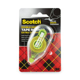 Scotch® Extra-Strength Tape Runner, 0.31" x 33 ft, Dries Clear (MMM6055ES) Each