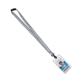 Advantus Deluxe Safety Lanyards, Metal J-Hook Style, 36" Long, Black, 24/Box (AVT75404) Box of 24