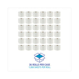 Boardwalk® Boardwalk Green Xtra Controlled Bath Tissue, OptiCore, Septic Safe, 2-Ply, White, 1,000/Roll, 36 Rolls/Carton (BWK45XTRA) Case of 36