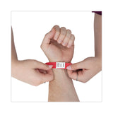 Advantus Crowd Management Wristbands, Sequentially Numbered, 9.75" x 0.75", Red, 500/Pack (AVT75510) Pack of 500