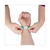 Advantus Crowd Management Wristbands, Sequentially Numbered, 9.75" x 0.75", Green, 500/Pack (AVT75511) Pack of 500