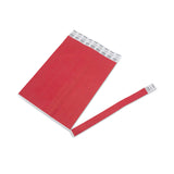 Advantus Crowd Management Wristbands, Sequentially Numbered, 9.75" x 0.75", Red, 500/Pack (AVT75510) Pack of 500