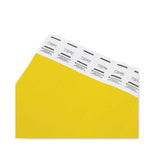 Advantus Crowd Management Wristbands, Sequentially Numbered, 10" x 0.75", Yellow, 100/Pack (AVT75444) Pack of 100