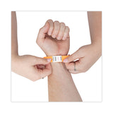 Advantus Crowd Management Wristbands, Sequentially Numbered, 9.75" x 0.75", Neon Orange, 500/Pack (AVT91120) Pack of 500