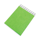 Advantus Crowd Management Wristbands, Sequentially Numbered, 9.75" x 0.75", Neon Green, 500/Pack (AVT91122) Pack of 500