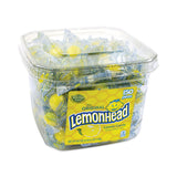 LemonHead® Lemon Candy, Individually Wrapped, 40.5 oz Tub, 150 Pieces, Ships in 1-3 Business Days (GRR20900232) Each