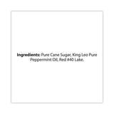 King Leo® Peppermint Soft Mint Puffs, 5 lb Bag, Ships in 1-3 Business Days (GRR21000050) Each