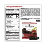 BROOKSIDE Dark Chocolate Fruit, Acai Blueberry and Pomegranate, 30 Pouches/Carton, Ships in 1-3 Business Days (GRR22001031) Each