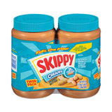 SKIPPY® Creamy Peanut Butter, 48 oz Jar, 2/Pack, Ships in 1-3 Business Days (GRR22000483) Each