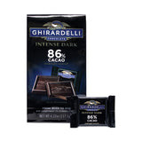 Ghirardelli® Intense Dark Midnight Reverie 86% Cacao Singles Bag, 4.12 oz Packs, 3 Count, Ships in 1-3 Business Days (GRR30001033)