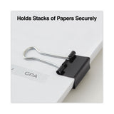 Universal® Binder Clips Value Pack, Small, Black/Silver, 36/Box (UNV10200VP3) Pack of 36