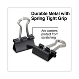 Universal® Binder Clip Value Pack, Mini, Black/Silver, 36/Box (UNV10199VP3) Pack of 36