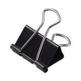 Universal® Binder Clip Value Pack, Mini, Black/Silver, 36/Box (UNV10199VP3) Pack of 36