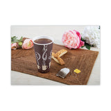 Dart Thermoguard Insulated Paper Hot Cups, 20 oz, Steam Print, 600/Carton (DCCDWTG20ST) Case of 600