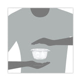 Dart® Tamper-Resistant, Tamper-Evident Bowls with Flat Lid, 16 oz, 5.5" Diameter x 2.7"h, Clear, Plastic, 240/Carton (DCCCTR16BF) Case of 240