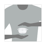 Dart® Tamper-Resistant, Tamper-Evident Bowls with Dome Lid, 12 oz, 5.5" Diameter x 2.6"h, Clear, Plastic, 240/Carton (DCCCTR12BD) Case of 240