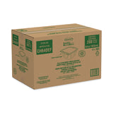 Dart® ClearPac SafeSeal Tamper-Resistant/Evident Containers, Flat Lid, 64 oz, 8.1 x 7.8 x 3.3, Clear, Plastic, 100/Bag, 2 Bags/CT (DCCCH64DEF) Case of 200