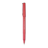 Pilot® Razor Point II Super Fine Line Porous Point Pen, Stick, Ultra-Fine 0.2 mm, Red Ink, Red Barrel, Dozen (PIL11011) 1 Dozen