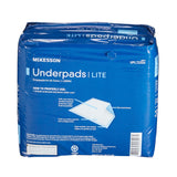 McKesson Classic Plus Disposable Underpad 23 X 24 Inch Fluff / Polymer Light Absorbency (730985_CS) 200/CS