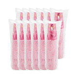 SOLO® Paper Hot Drink Cups in Bistro Design, 16 oz, Maroon, 300/Carton (SCCOF16BI0041) Case of 300