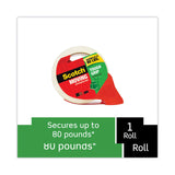 Scotch® Tough Grip Moving Packaging Tape with Dispenser, 3" Core, 1.88" x 54.6 yds, Clear (MMM3500RD) 1 Roll