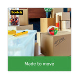 Scotch® Tough Grip Moving Packaging Tape, 3" Core, 1.88" x 38.2 yds, Clear, 3/Pack (MMM35003ESF) Pack of 3