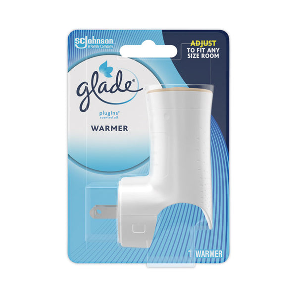 Glade® Plug-Ins Scented Oil Warmer Holder, 4.45 x 6.25 x 11.45, White (SJN305854)
