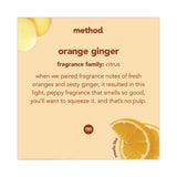 Method® Foaming Hand Wash, Orange Ginger, 10 oz Pump Bottle (MTH01474EA) Each