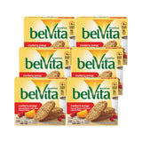 BelVita Cranberry Orange Crunchy Breakfast Biscuits, 1.76 oz Packet of 6, 5 Packs/Box, 6 Boxes/Carton, Ships in 1-3 Business Days (GRR30700145) Each