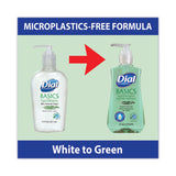 Dial® Professional Basics MP Free Liquid Hand Soap, Unscented, 7.5 oz Pump Bottle, 12/Carton (DIA33256) Case of 12