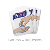 PURELL® Single Use Advanced Gel Hand Sanitizer, 1.2 mL, Packet, Fragrance-Free, 2,000/Carton (GOJ96302MNS) Case of 2000