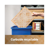 Scotch™ Curbside Recyclable Padded Mailer, #5, Bubble Cushion, Self-Adhesive Closure, 12 x 17.25, Natural Kraft, 100/Carton (MMMCR51) Case of 100