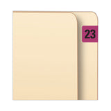 Smead™ Yearly End Tab File Folder Labels, 23, 0.75 x 1.5, Purple, 500 Labels/Roll (SMD68323) 1 Roll
