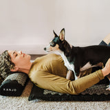 Kanjo Acupressure Mat Set Mat: 24 X 34 Inch / Pillow: 6 X 22 Inch (1236432_CS) 9/CS