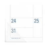 AT-A-GLANCE® Academic Large Print Desk Pad, 21.75 x 17, White/Blue Sheets, 12 Month (July to June): 2025 to 2026 (AAGSKLPAY32) Each