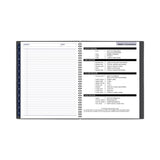 AT-A-GLANCE® DayMinder Academic Monthly Desktop Planner, Twin-Wire Binding, 11 x 8.5, Charcoal Cover, 12-Month (July to June): 2025-2026 (AAGAYC47045) Each