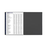 AT-A-GLANCE® DayMinder Academic Monthly Desktop Planner, Twin-Wire Binding, 11 x 8.5, Charcoal Cover, 12-Month (July to June): 2025-2026 (AAGAYC47045) Each