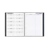 AT-A-GLANCE® DayMinder Academic Monthly Desktop Planner, Twin-Wire Binding, 11 x 8.5, Charcoal Cover, 12-Month (July to June): 2025-2026 (AAGAYC47045) Each