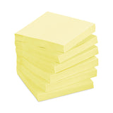 Post-it® Notes Original Pads in Canary Yellow, 3" x 3", 100 Sheets/Pad, 12 Pads/Pack (MMM654YW) Pack of 12