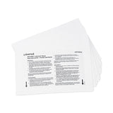 Universal® Shredder Lubricant Sheets, 5.5 x 2.8, 24 Sheets/Pack (UNV38026) Pack of 24