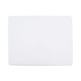 Universal® Lap/Learning Dry-Erase Board, Unruled, 11.75 x 8.75, White Surface, 6/Pack (UNV43910) Pack of 6